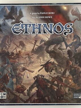 Ethnos Board Game First Edition by Paolo Mori - Fantasy Battle Artwork Complete